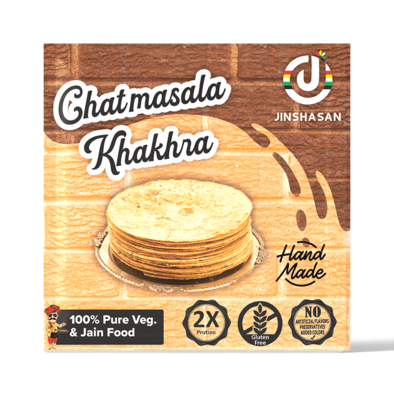 Buy Jinshasan Chat Masala Khakhra Online | Crispy-Savory Snack