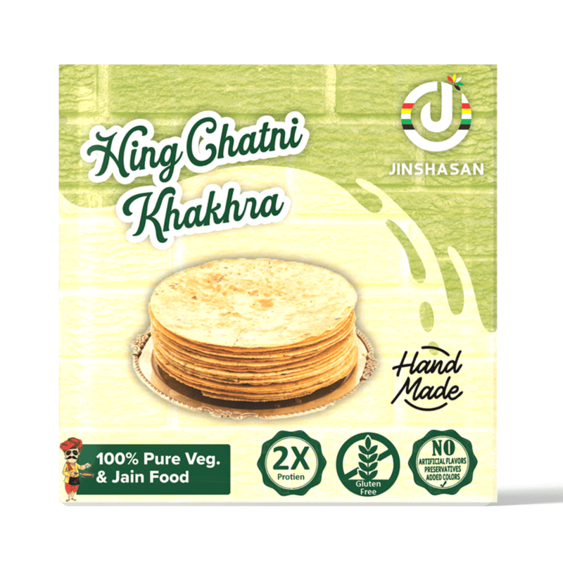 Buy Hing Chatni Khakhra online from Jinshasan